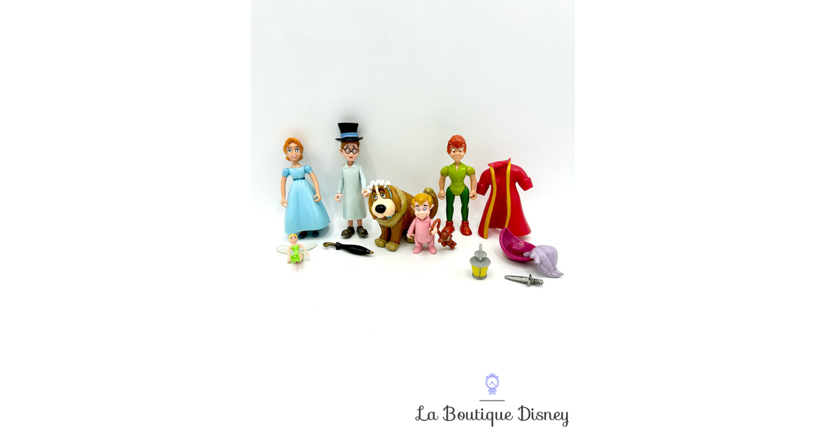 Figurines Famille Darling Wendy Jean Michel Nana Disney Heroes Peter